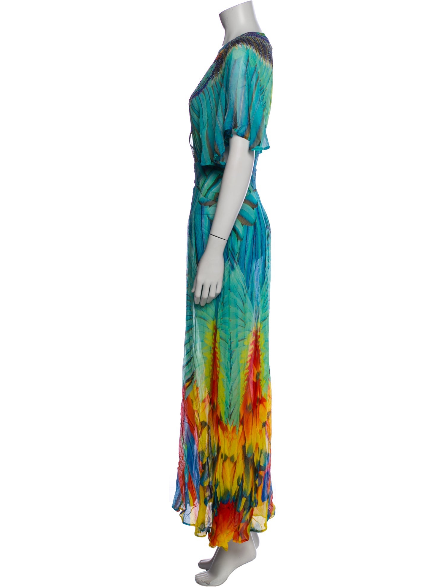Camilla Printed Long Dress