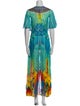 Camilla Printed Long Dress