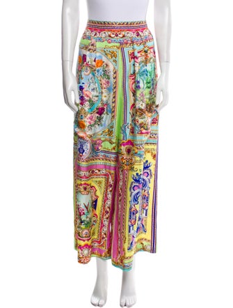 Camilla Silk Wide Leg Pants