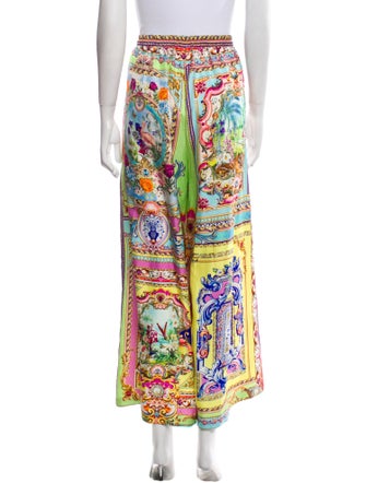 Camilla Silk Wide Leg Pants