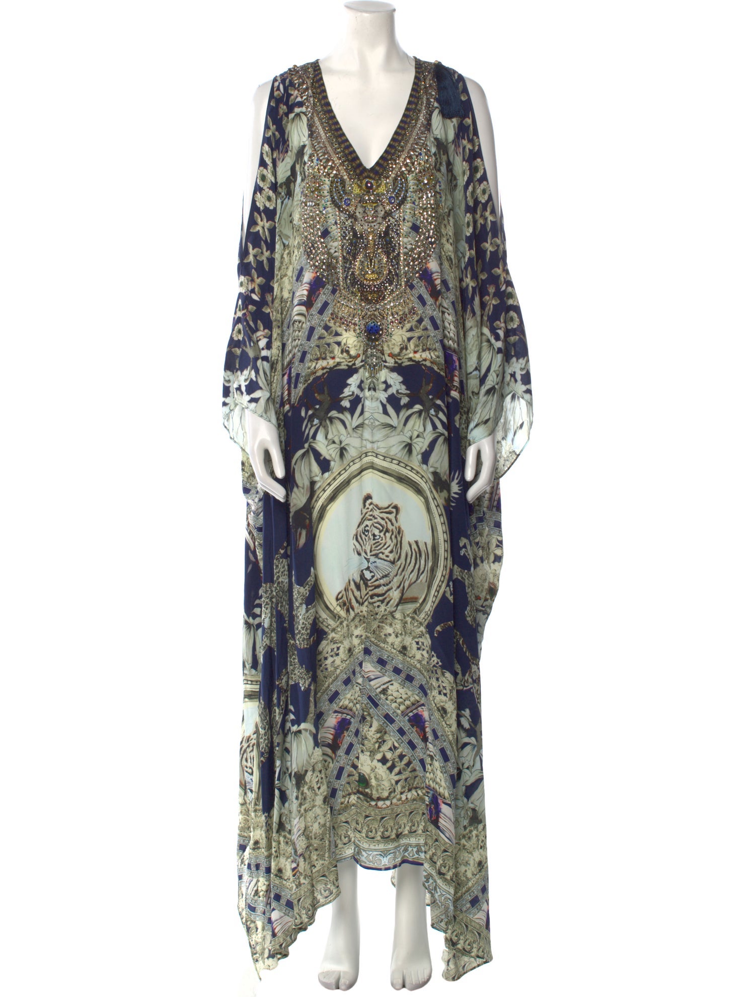 Camilla Silk Long Dress