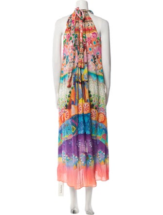 Camilla Printed Crystal Embellishments Cover-Up