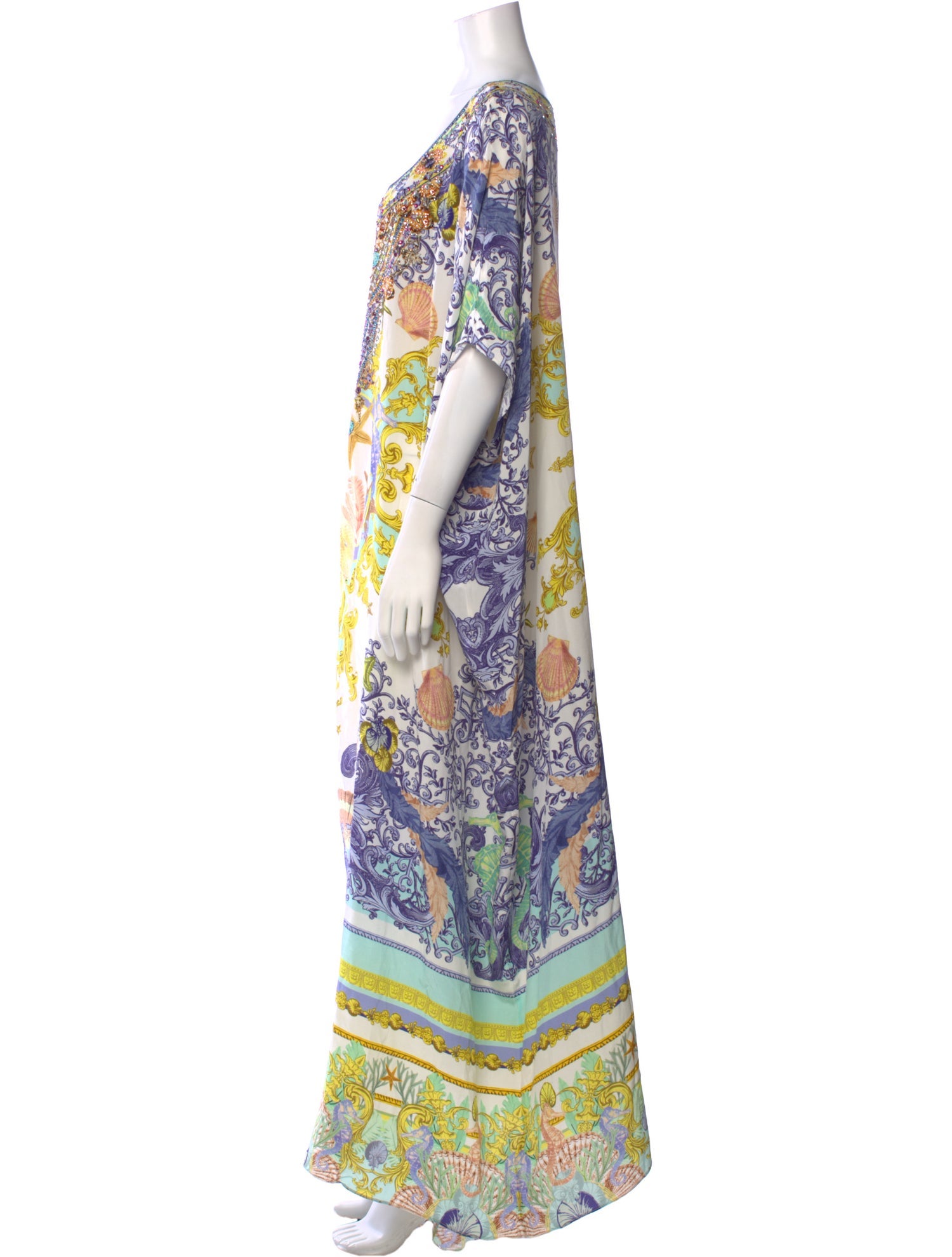 Camilla Silk Long Dress