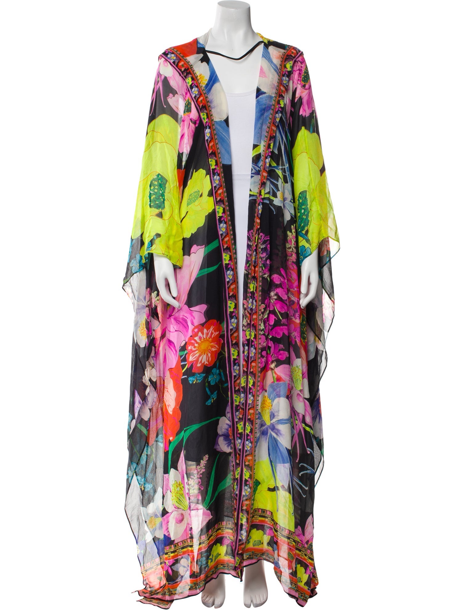 Camilla Silk Printed Robe