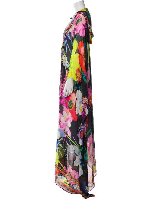 Camilla Silk Printed Robe