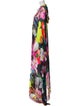 Camilla Silk Printed Robe