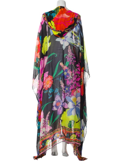 Camilla Silk Printed Robe