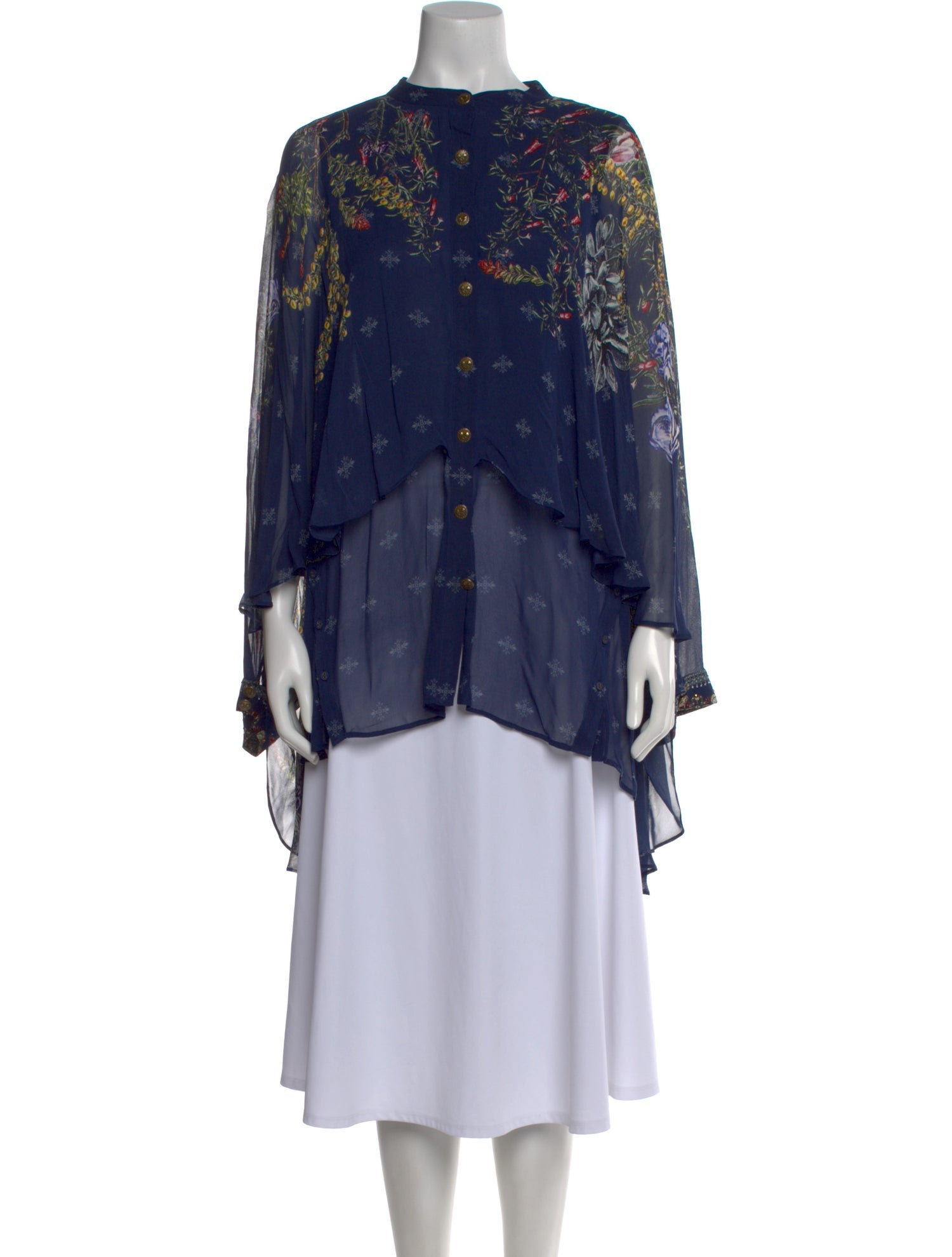 Camilla Silk Printed Blouse