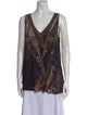 Camilla Silk Printed Top