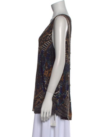 Camilla Silk Printed Top