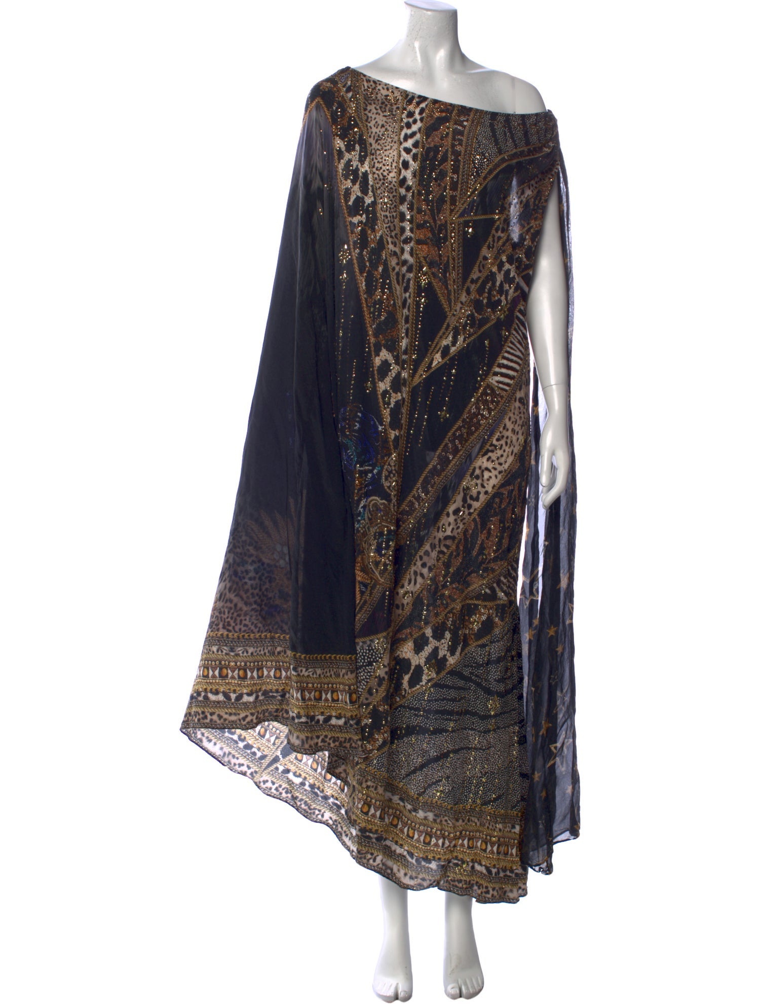 Camilla Silk Midi Length Dress