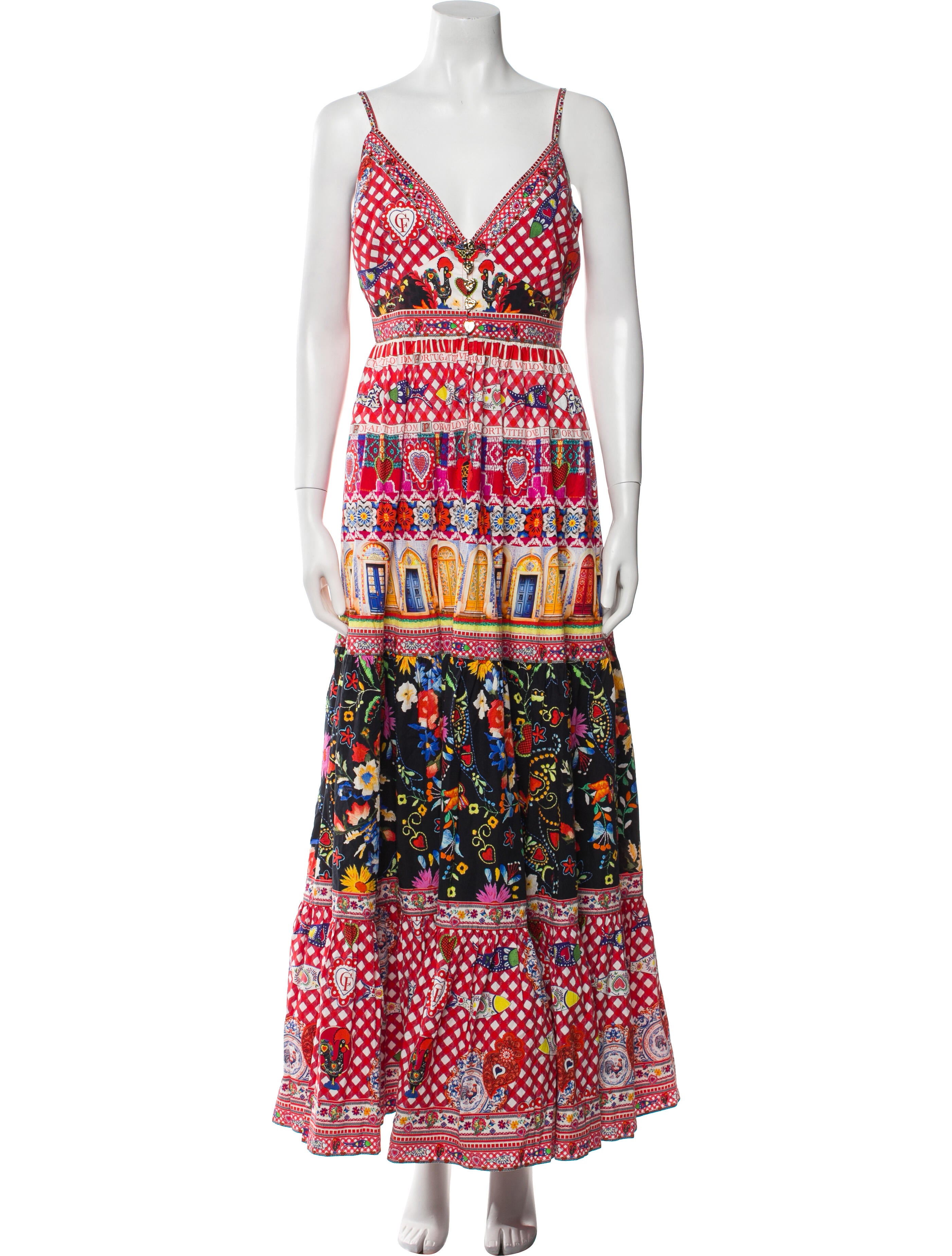 Camilla Printed Long Dress