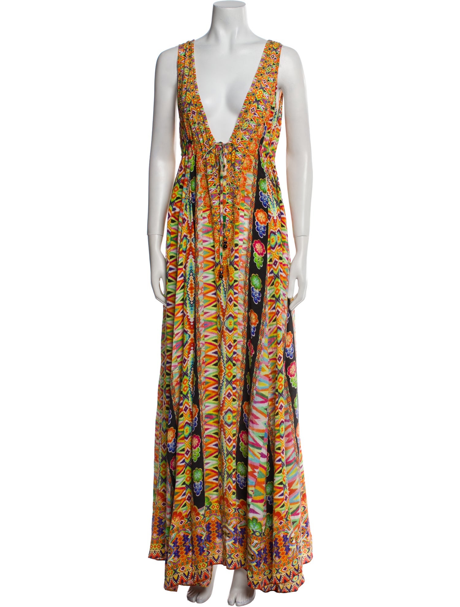 Camilla Silk Long Dress