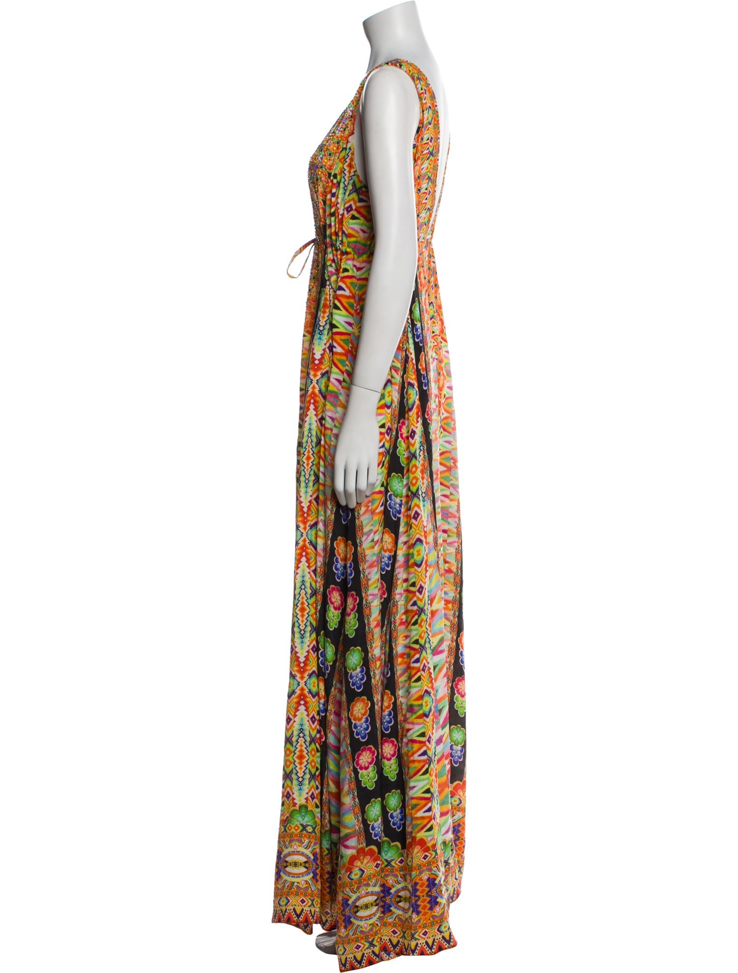 Camilla Silk Long Dress