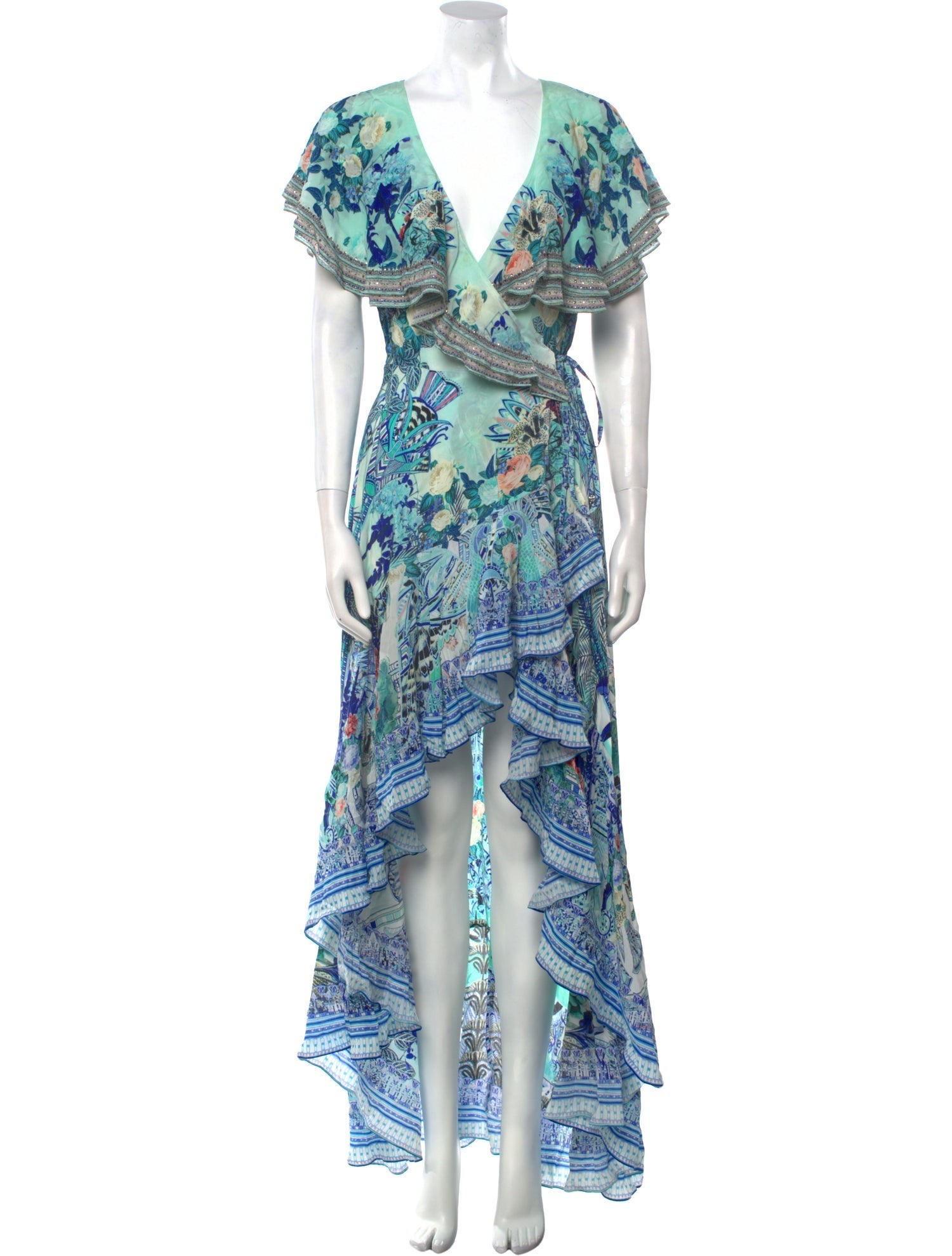 Camilla Silk Long Dress