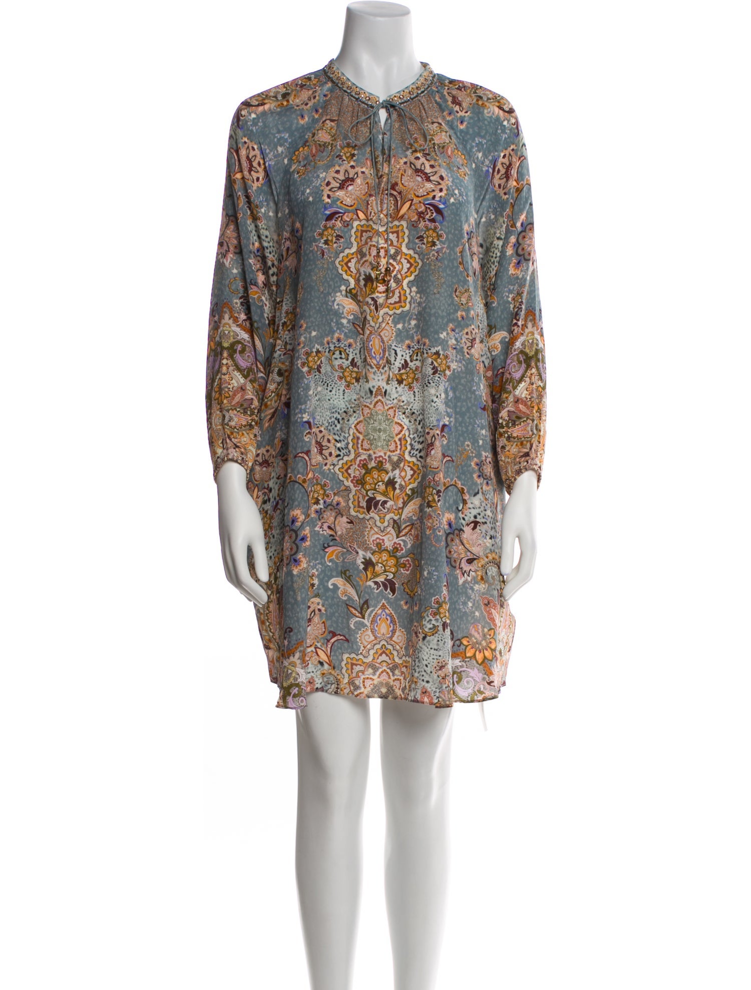 Camilla Silk Mini Dress