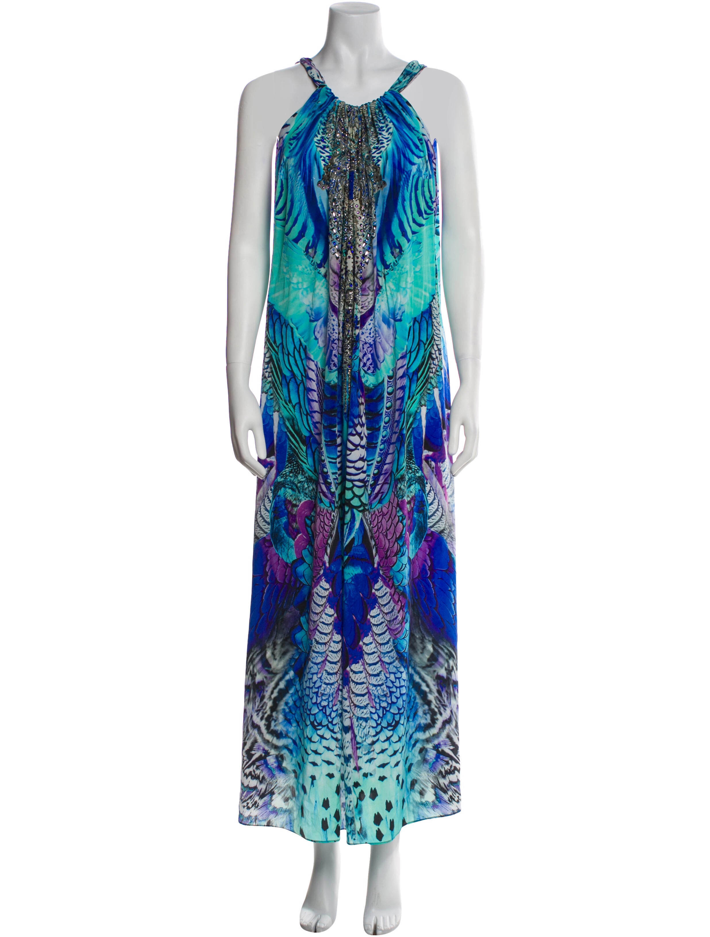 Camilla Silk Long Dress