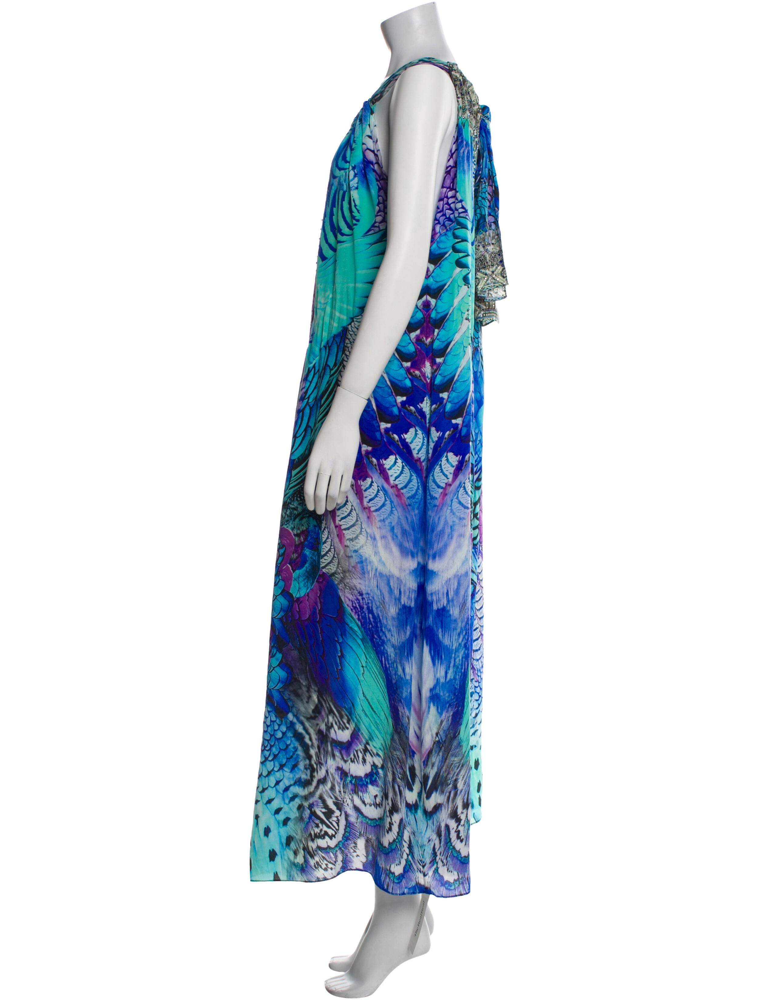 Camilla Silk Long Dress