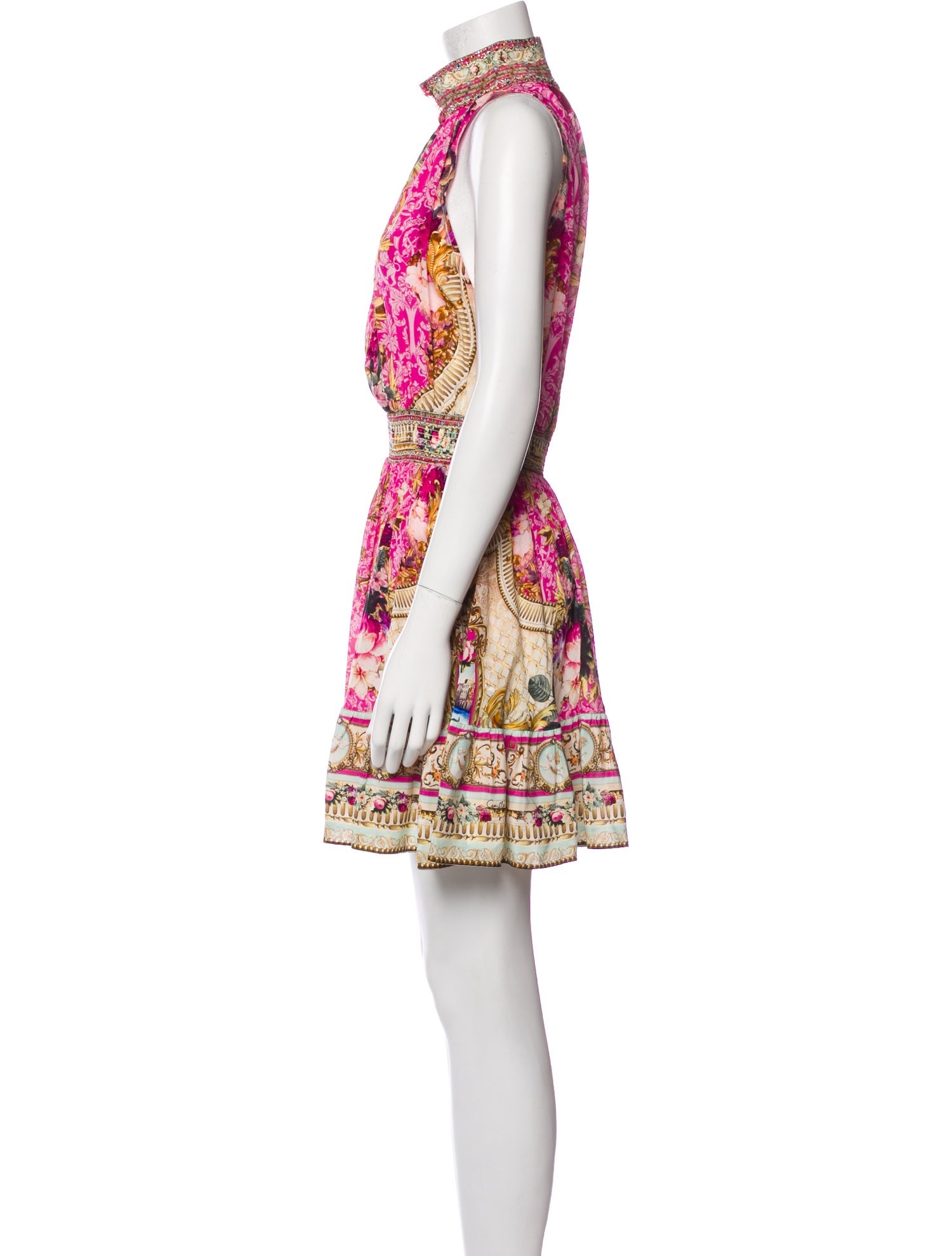 Camilla Silk Mini Dress