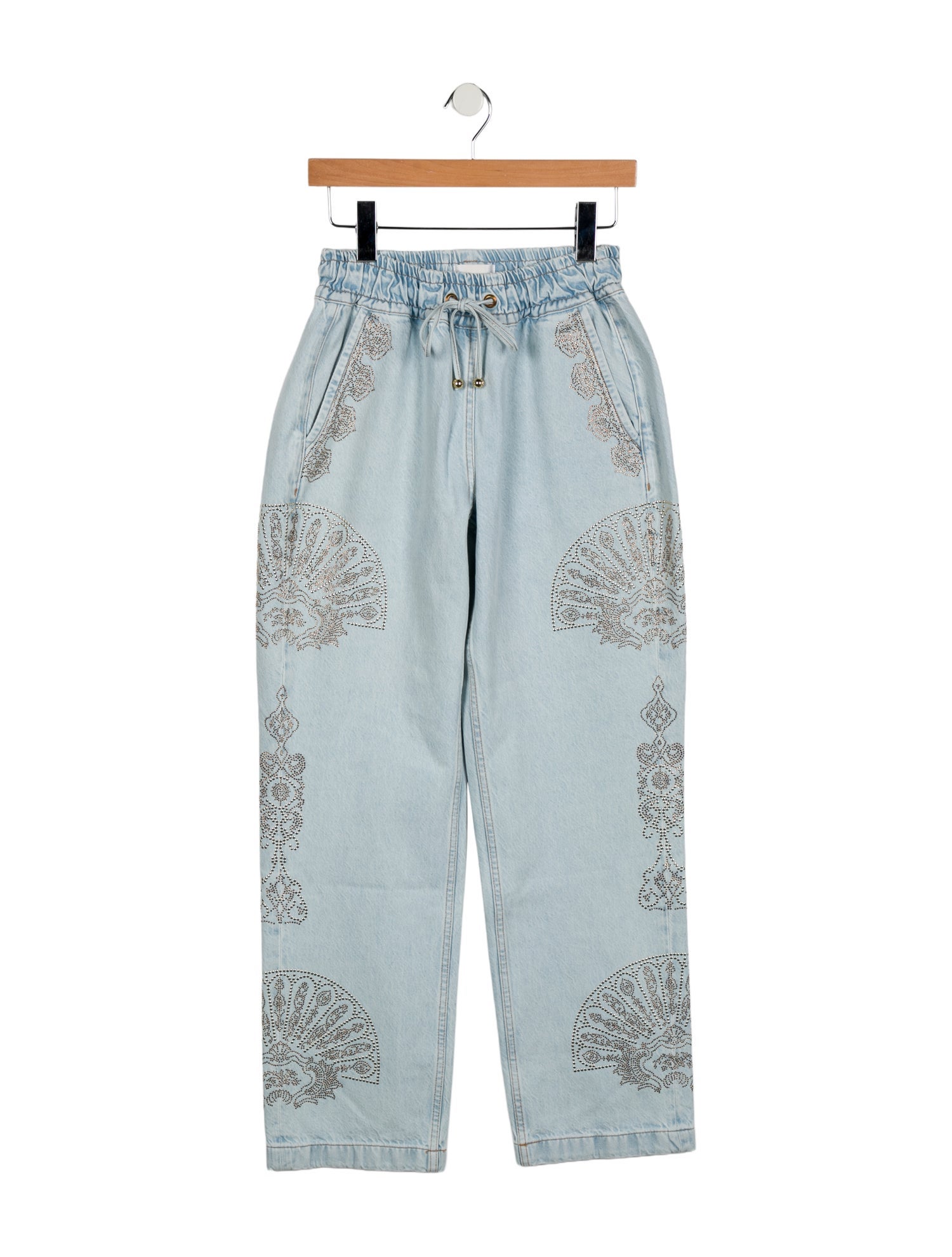 Camilla Mid-Rise Straight Leg Jeans w/ Tags