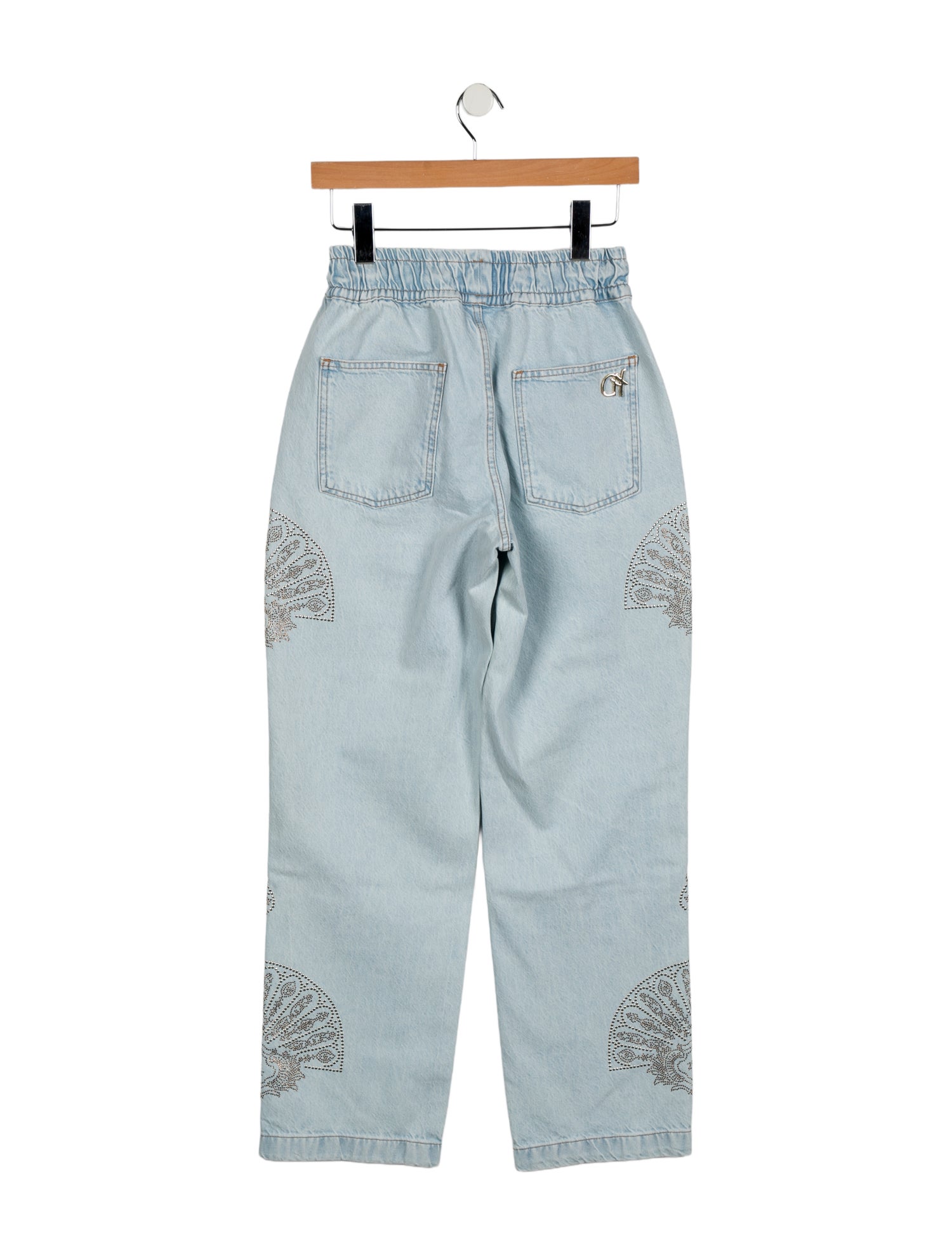 Camilla Mid-Rise Straight Leg Jeans w/ Tags