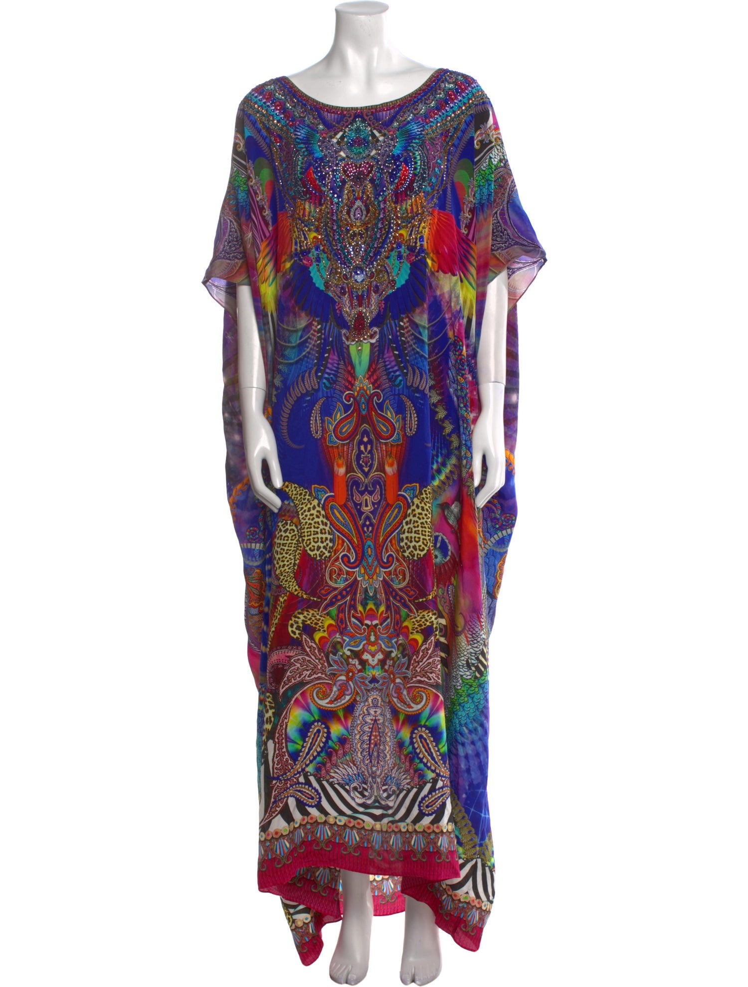 Camilla Paisley Print Long Dress