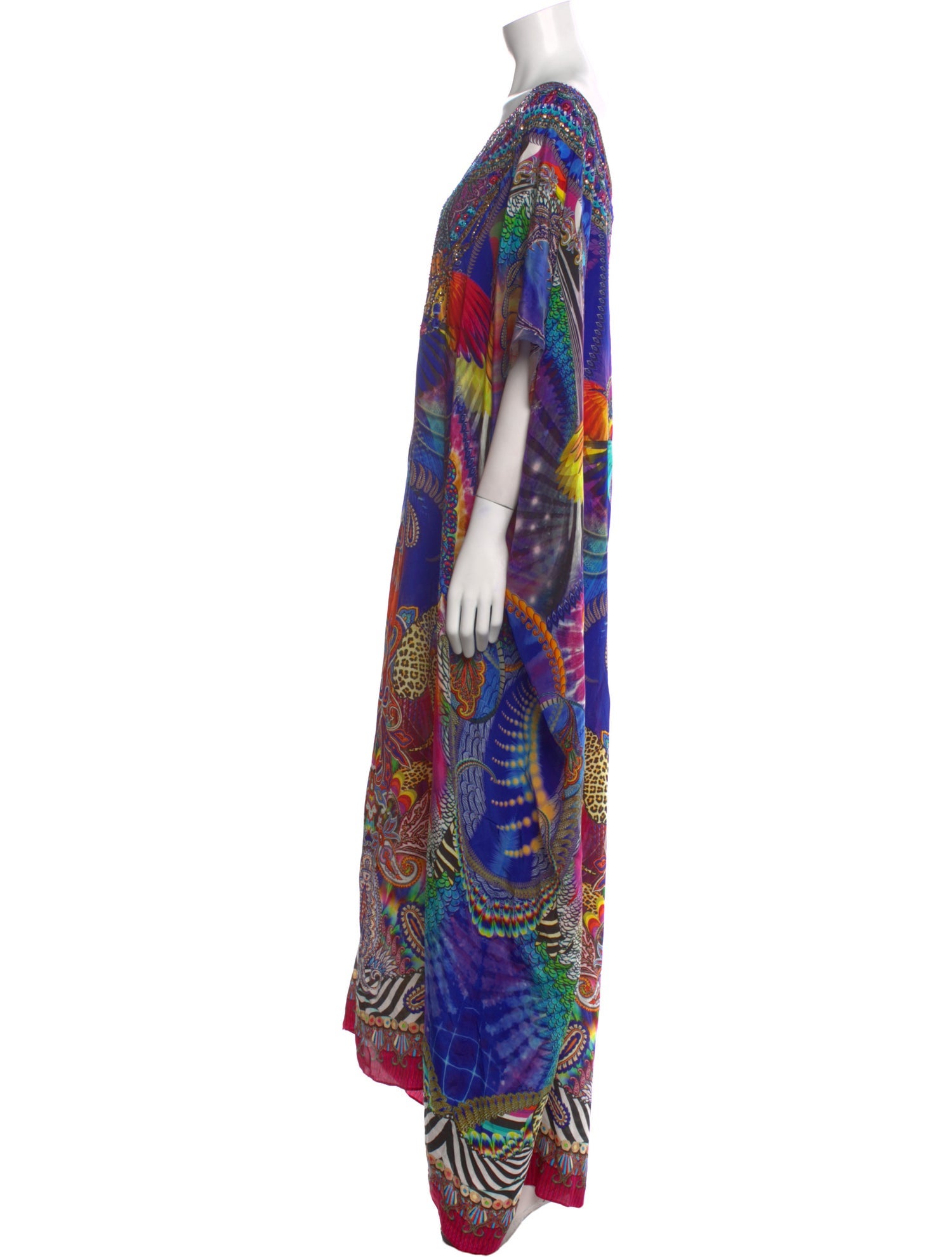Camilla Paisley Print Long Dress
