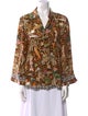 Camilla Silk Animal Print Blouse