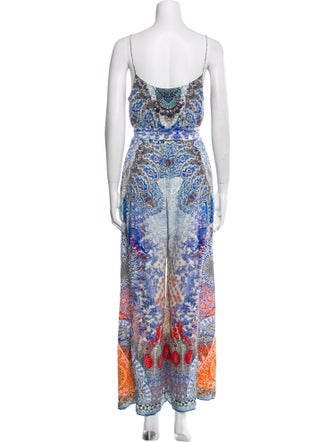 Camilla Silk Printed Jumpsuit