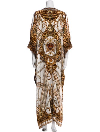 Camilla Silk Printed Robe