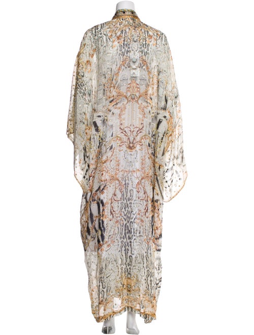 Camilla Silk Printed Robe