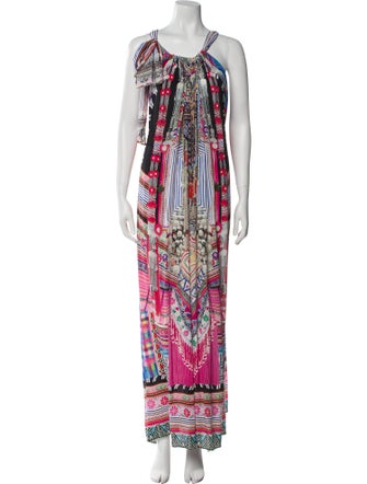 Camilla Silk Long Dress