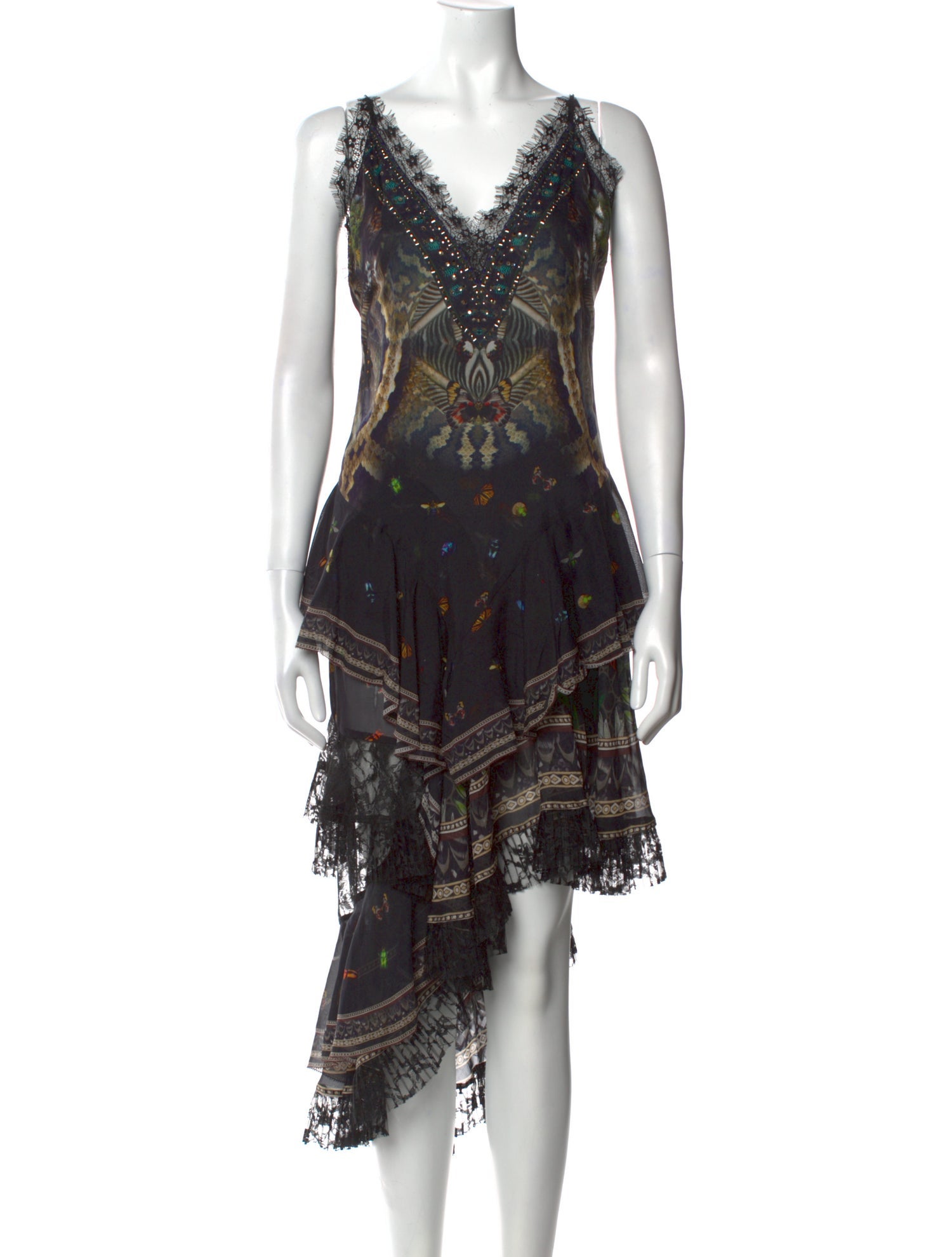 Camilla Silk Long Dress