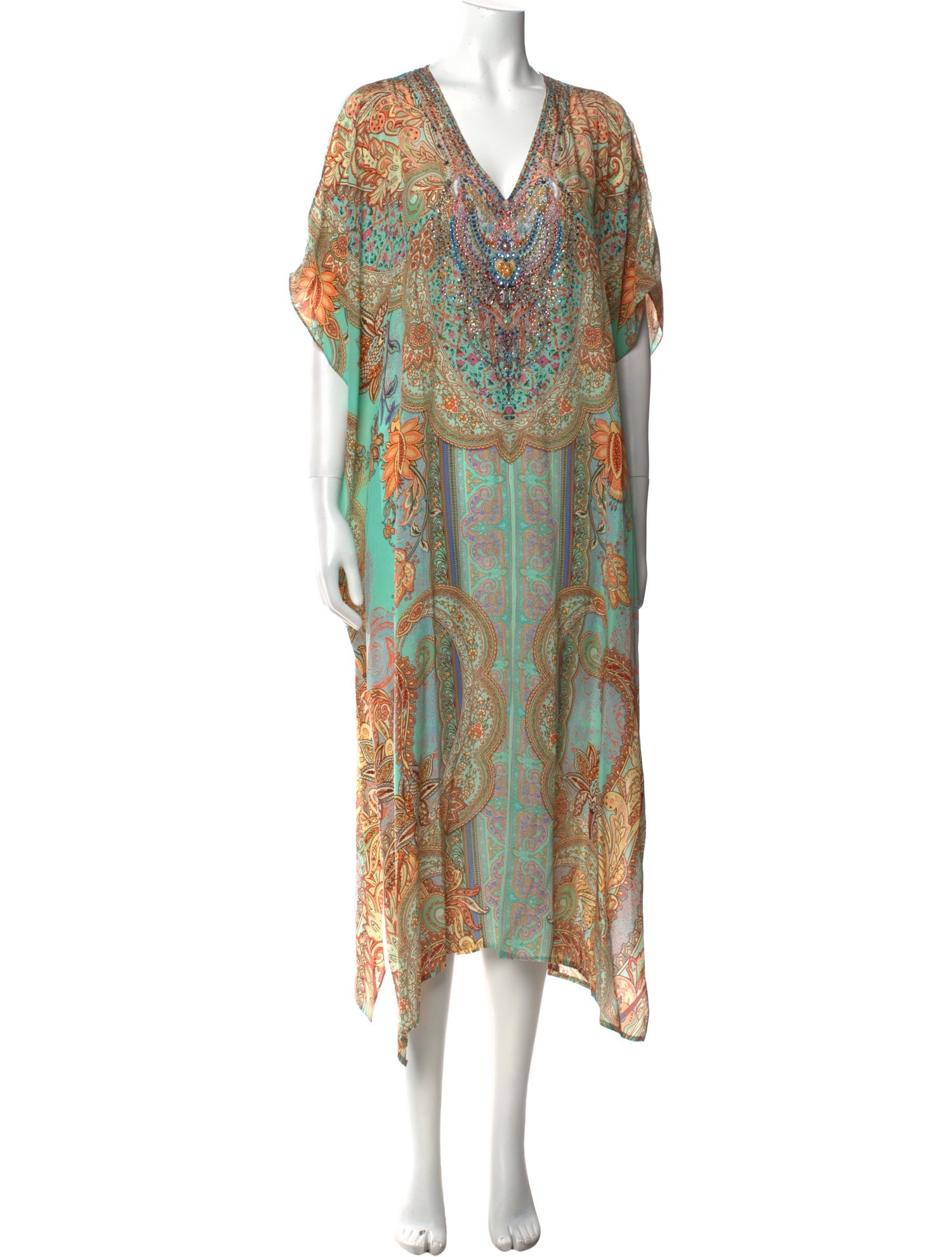 Camilla Silk Long Dress