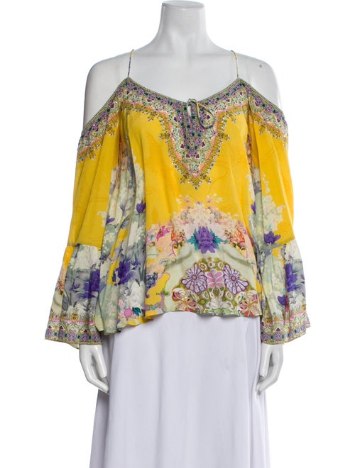 Camilla Silk Printed Blouse