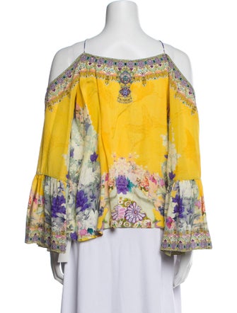Camilla Silk Printed Blouse