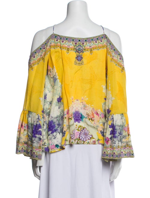 Camilla Silk Printed Blouse