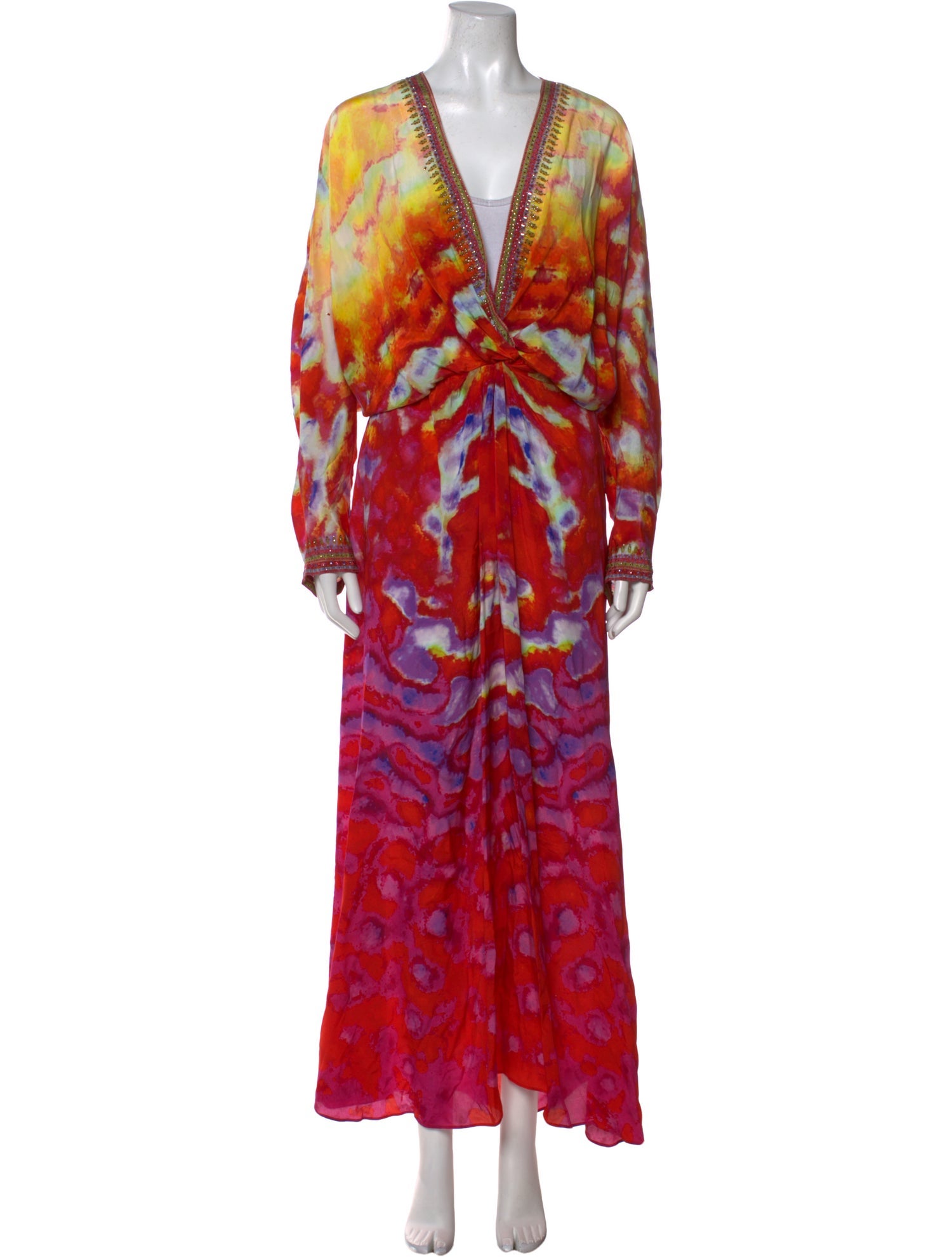 Camilla Silk Long Dress