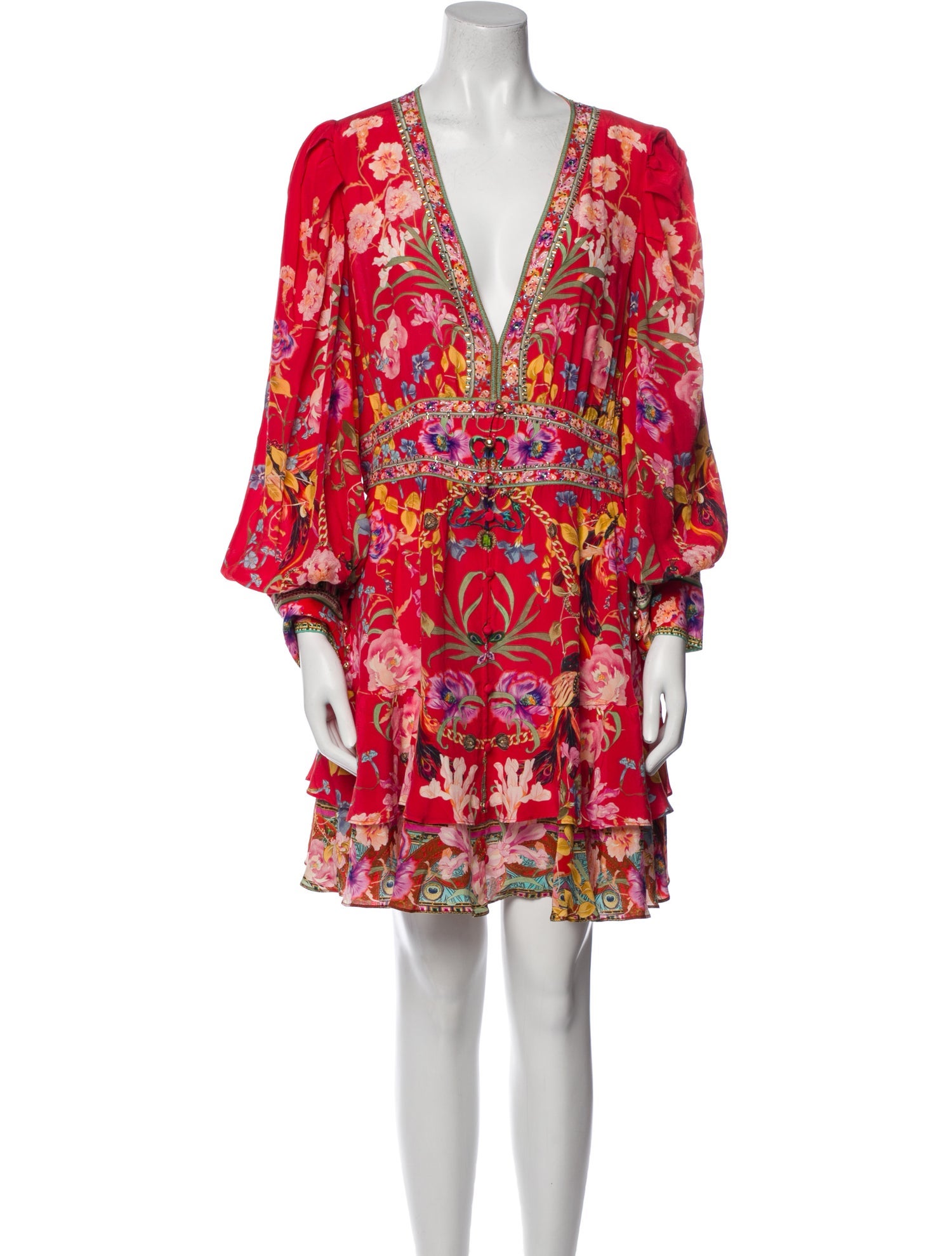 Camilla Silk Mini Dress