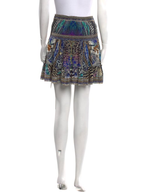 Camilla Silk Mini Skirt