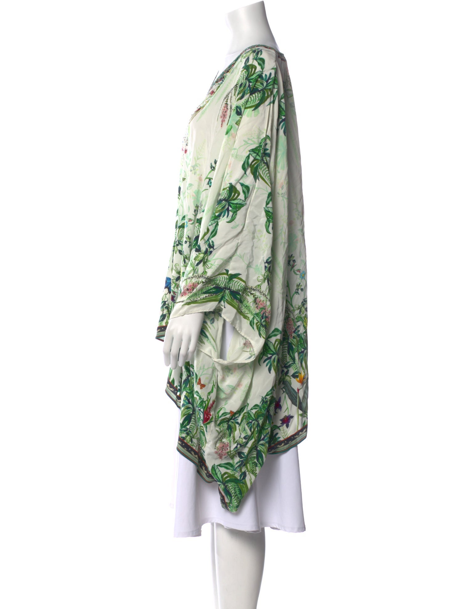 Camilla Floral Print V-Neck Tunic