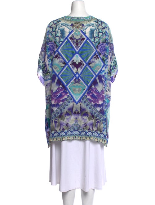 Camilla Silk Floral Print Tunic