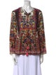 Camilla Silk Printed Blouse