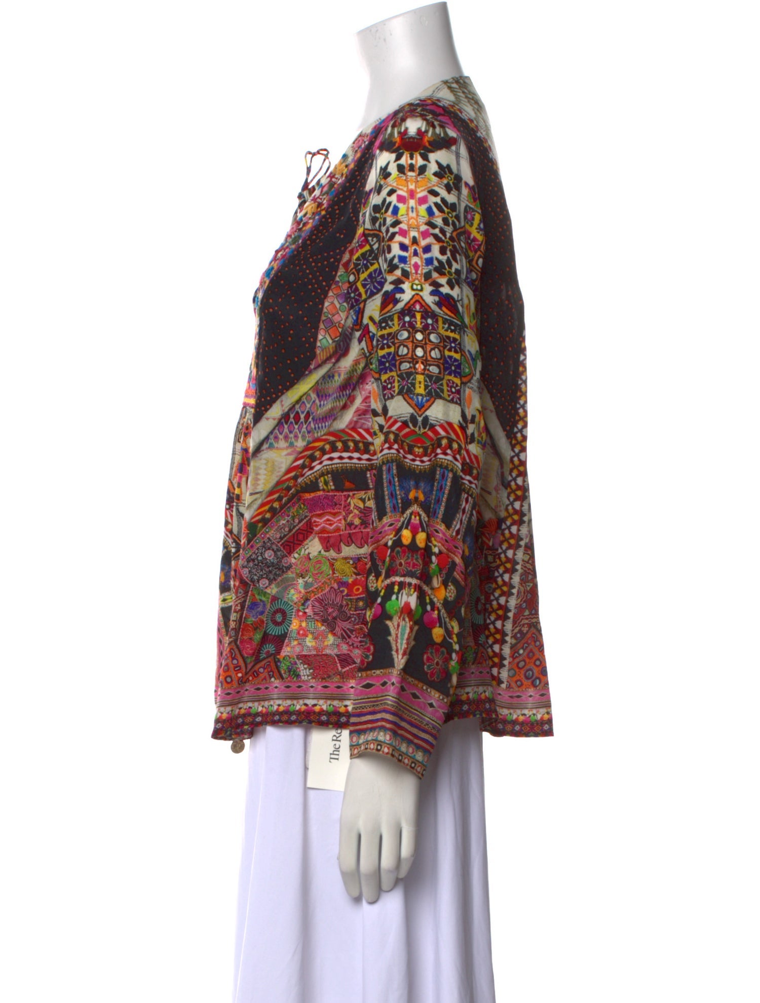 Camilla Silk Printed Blouse