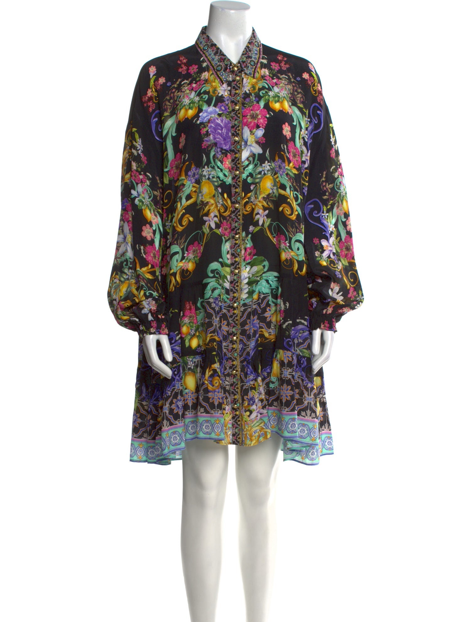 Camilla Silk Mini Dress