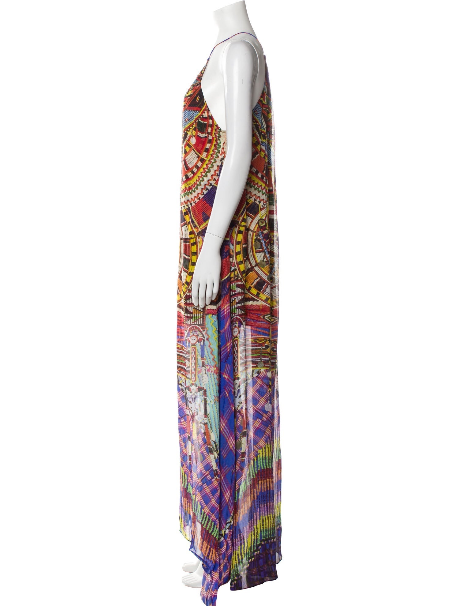 Camilla Silk Long Dress