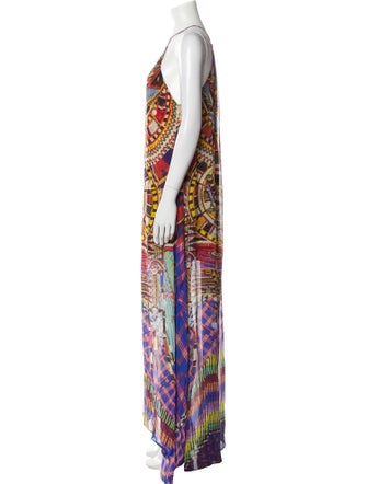 Camilla Silk Long Dress