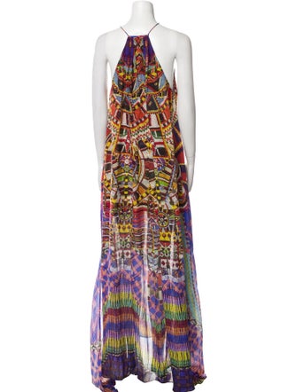 Camilla Silk Long Dress