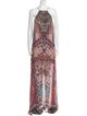 Camilla Silk Long Dress