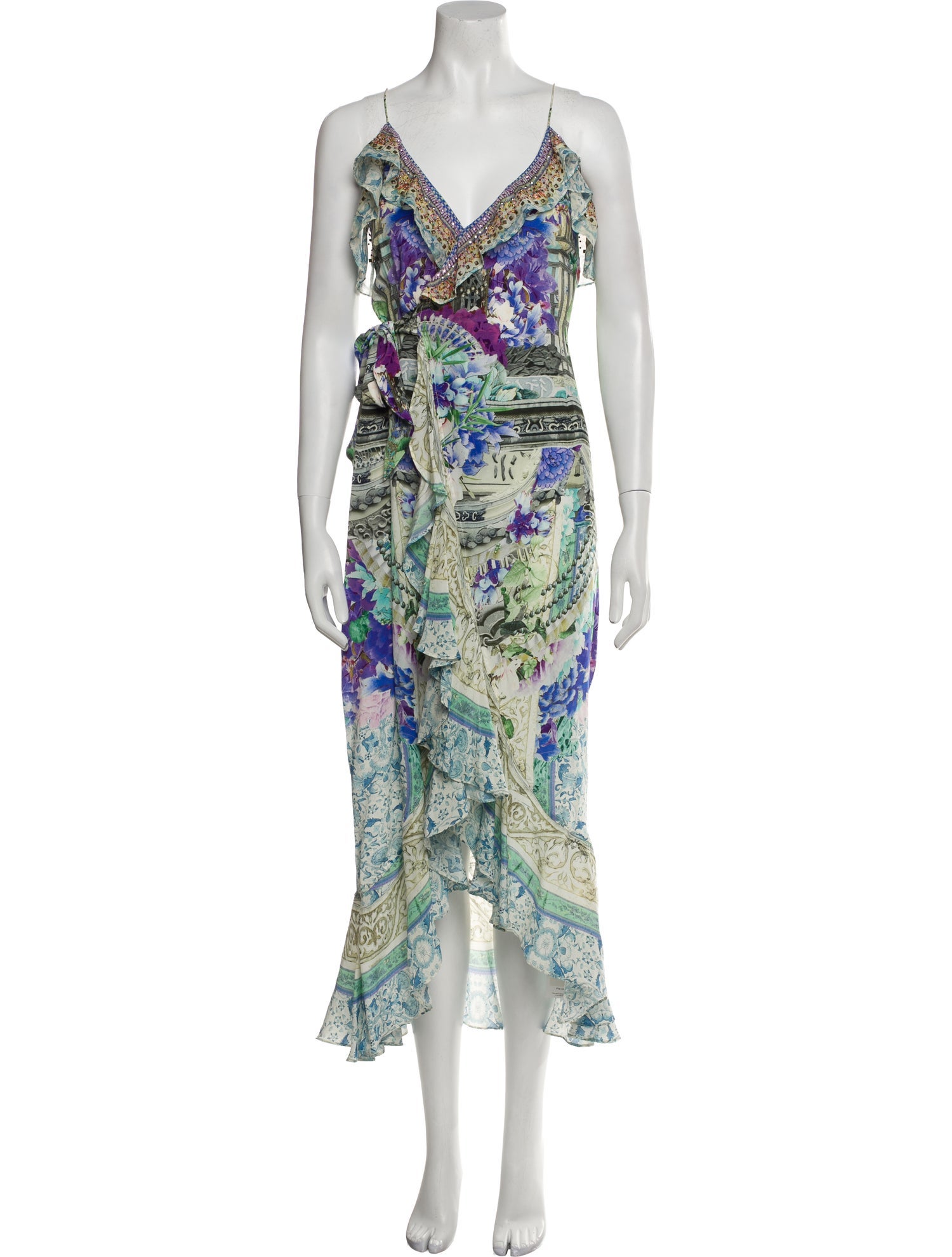 Camilla Silk Long Dress